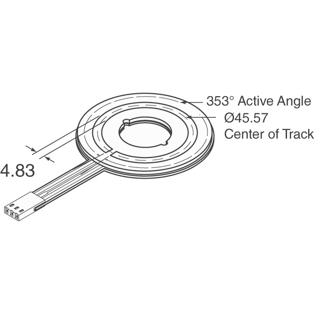 MP1-R-0046-353-103-5%-RH Spectra Symbol  Magnetic Sensors - Position Proximity Speed (Modules)